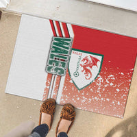 Wales Football Rubber Doormat The Dragons Soccer - Road To Champion - Wonder Print Shop