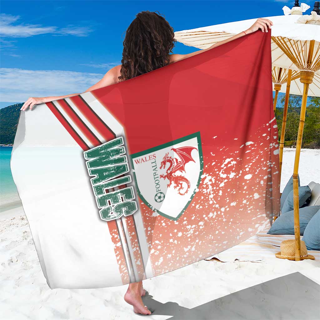 Wales Football Sarong The Dragons Soccer - Road To Champion - Wonder Print Shop