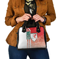 Wales Football Shoulder Handbag The Dragons Soccer - Road To Champion - Wonder Print Shop
