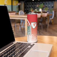 Wales Football Skinny Tumbler The Dragons Soccer - Road To Champion - Wonder Print Shop