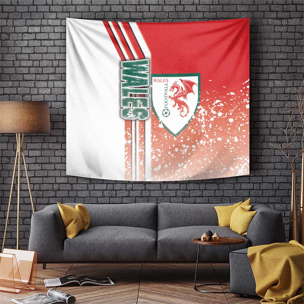 Wales Football Tapestry The Dragons Soccer - Road To Champion - Wonder Print Shop