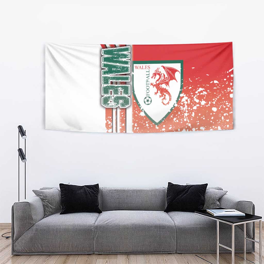 Wales Football Tapestry The Dragons Soccer - Road To Champion - Wonder Print Shop