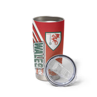 Wales Football Tumbler Cup The Dragons Soccer - Road To Champion - Wonder Print Shop