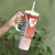 Wales Football Tumbler With Handle The Dragons Soccer - Road To Champion - Wonder Print Shop