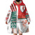 Wales Football Wearable Blanket Hoodie The Dragons Soccer - Road To Champion - Wonder Print Shop