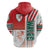 Wales Football Zip Hoodie The Dragons Soccer - Road To Champion - Wonder Print Shop