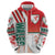 Wales Football Zip Hoodie The Dragons Soccer - Road To Champion - Wonder Print Shop