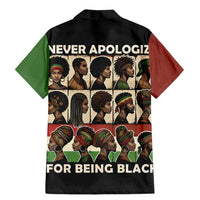 Never Apologize for Being Proudly Black Family Matching Mermaid Dress and Hawaiian Shirt African Human - Wonder Print Shop