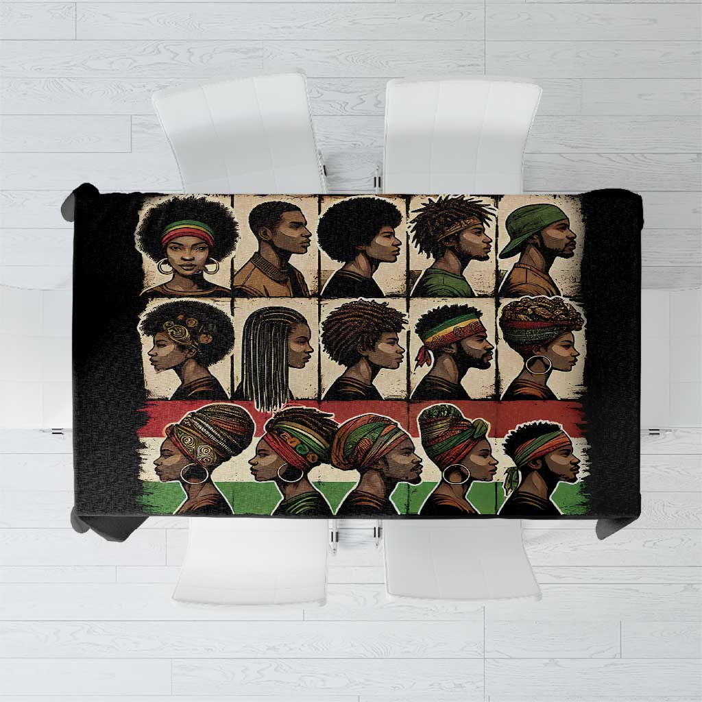 Never Apologize for Being Proudly Black Tablecloth African Human - Wonder Print Shop