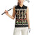 Never Apologize for Being Proudly Black Women Sleeveless Polo Shirt African Human - Wonder Print Shop