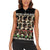 Never Apologize for Being Proudly Black Women Sleeveless Polo Shirt African Human - Wonder Print Shop