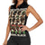 Never Apologize for Being Proudly Black Women Sleeveless Polo Shirt African Human - Wonder Print Shop