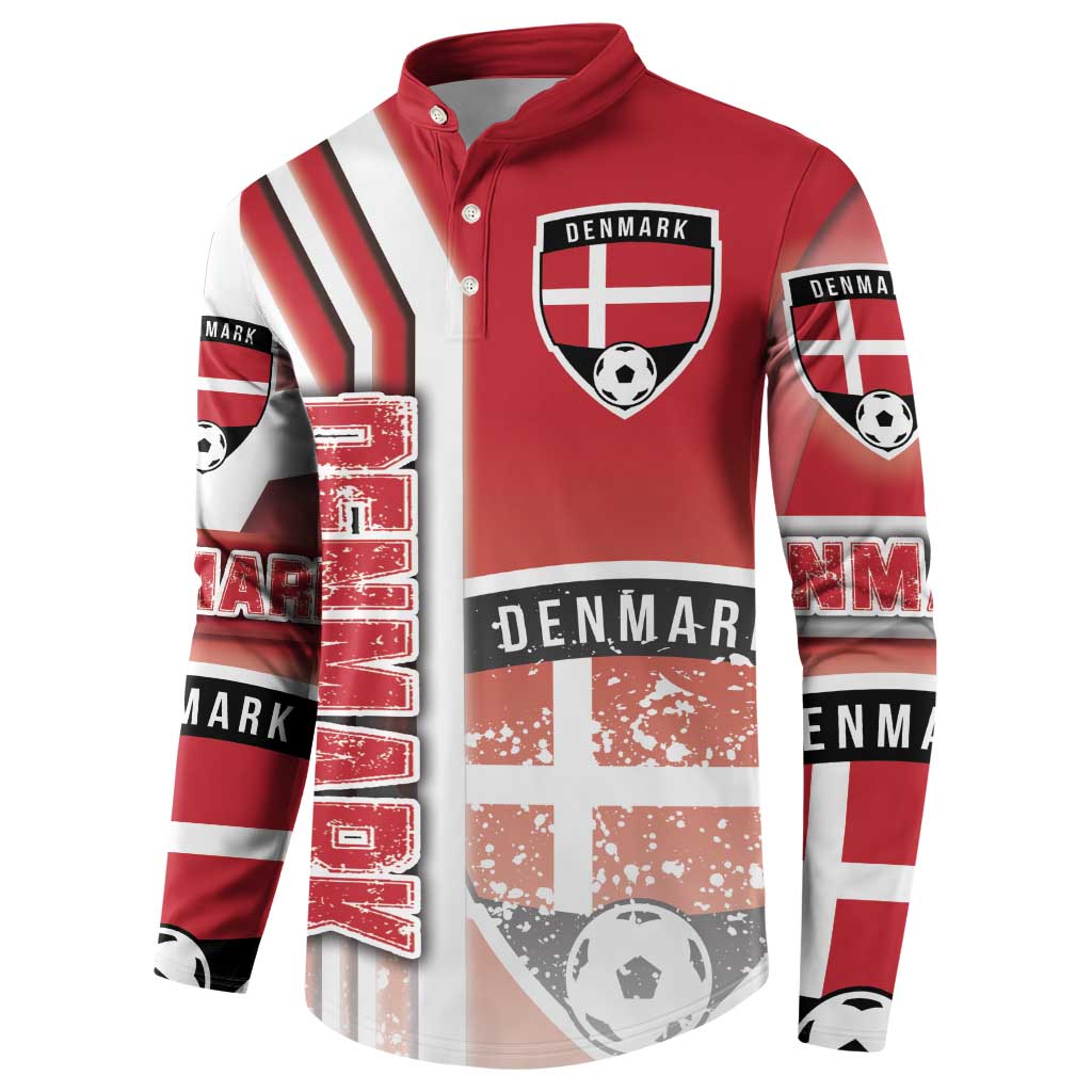 Denmark Football Button Sweatshirt Danish Dynamite Soccer - Road To Champion - Wonder Print Shop