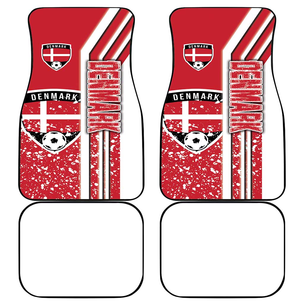 Denmark Football Car Mats Danish Dynamite Soccer - Road To Champion - Wonder Print Shop