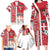 Denmark Football Family Matching Long Sleeve Bodycon Dress and Hawaiian Shirt Danish Dynamite Soccer - Road To Champion - Wonder Print Shop
