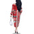 Denmark Football Family Matching Off The Shoulder Long Sleeve Dress and Hawaiian Shirt Danish Dynamite Soccer - Road To Champion