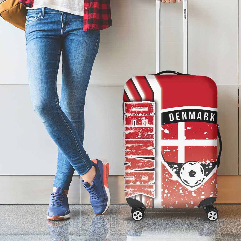 Denmark Football Luggage Cover Danish Dynamite Soccer - Road To Champion - Wonder Print Shop