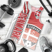 Denmark Football Men Tank Top Danish Dynamite Soccer - Road To Champion - Wonder Print Shop