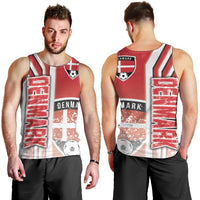 Denmark Football Men Tank Top Danish Dynamite Soccer - Road To Champion - Wonder Print Shop