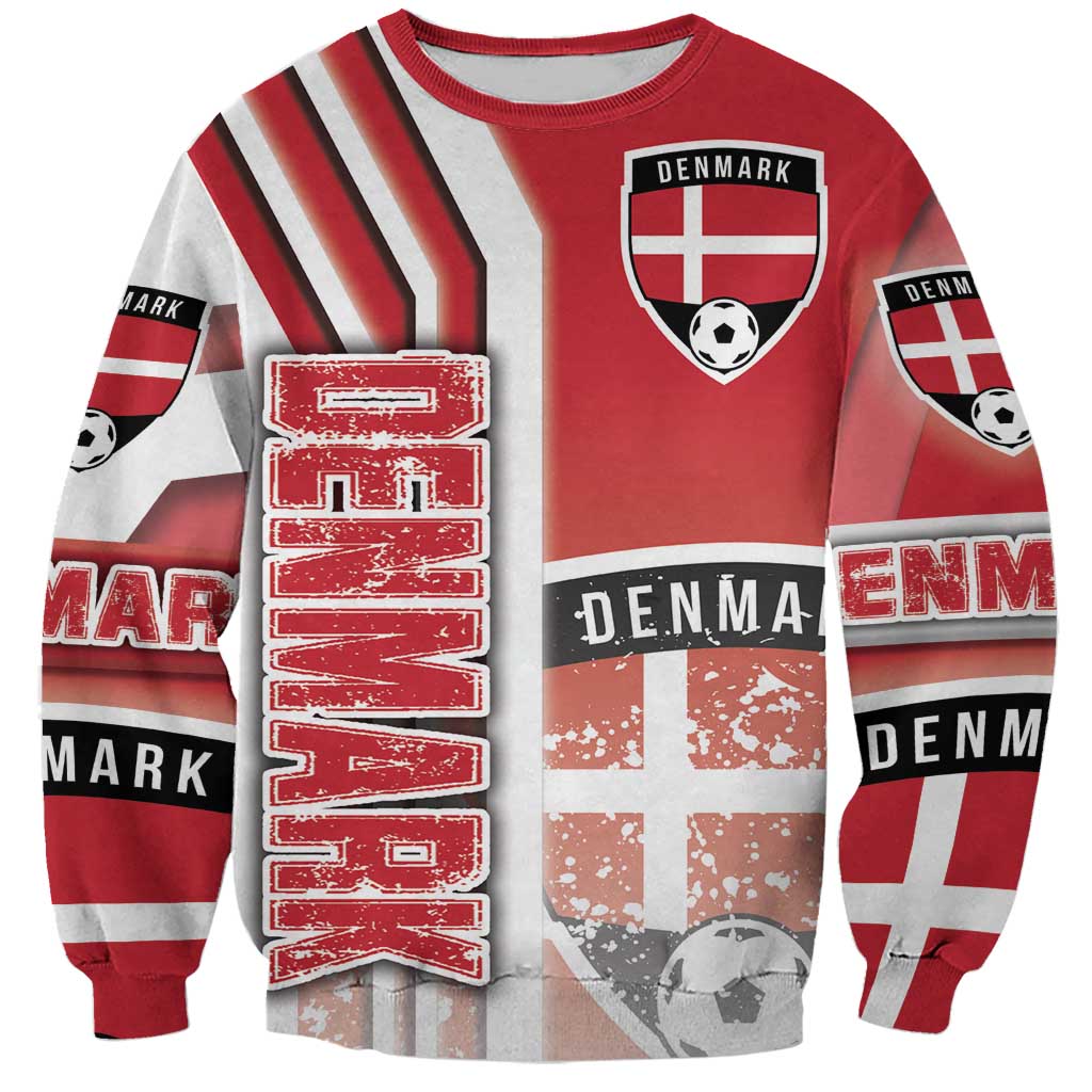 Denmark Football Sweatshirt Danish Dynamite Soccer - Road To Champion - Wonder Print Shop