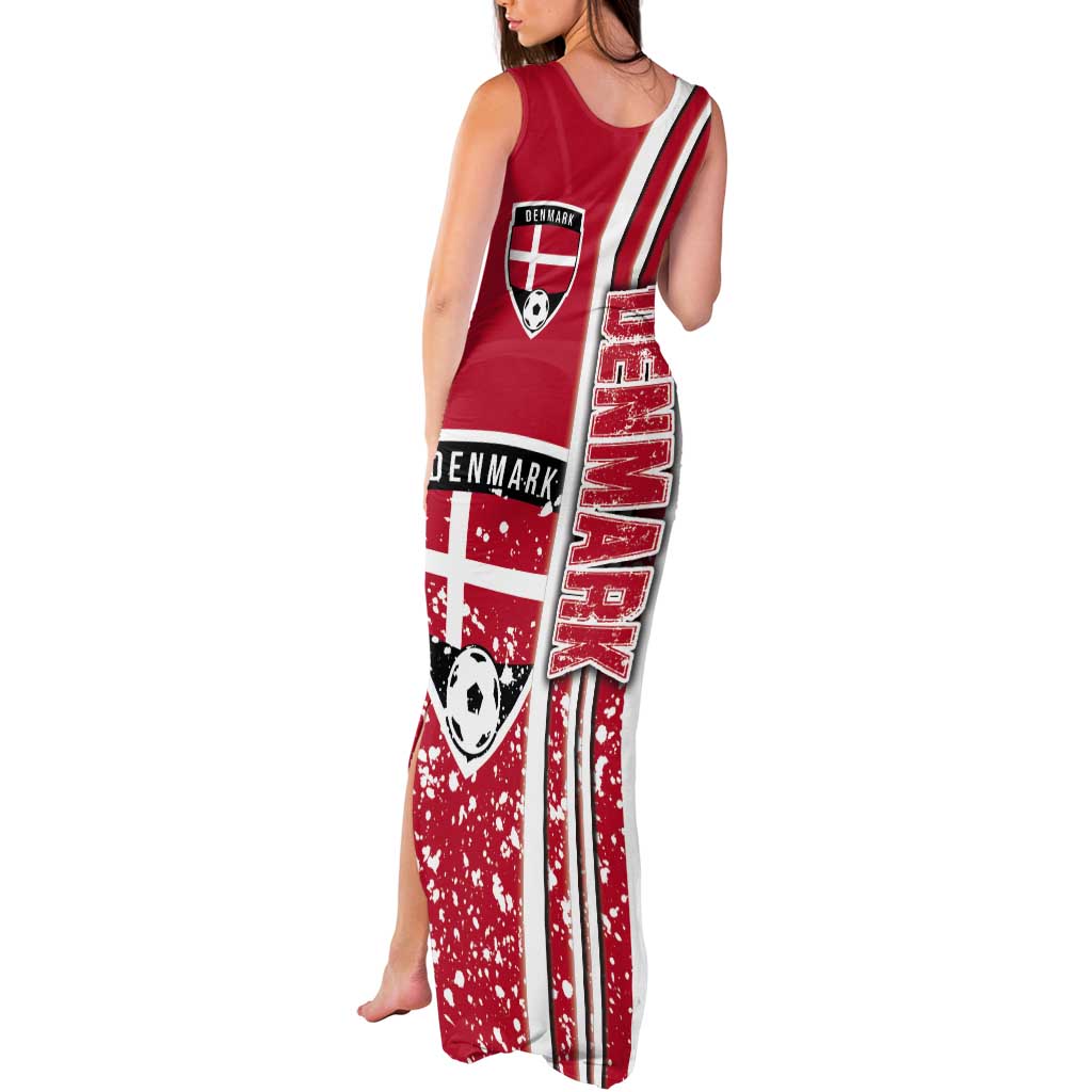 Denmark Football Tank Maxi Dress Danish Dynamite Soccer - Road To Champion - Wonder Print Shop