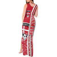 Denmark Football Tank Maxi Dress Danish Dynamite Soccer - Road To Champion - Wonder Print Shop