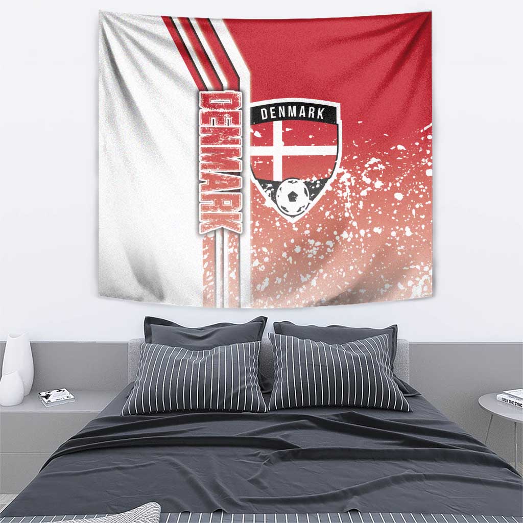 Denmark Football Tapestry Danish Dynamite Soccer - Road To Champion - Wonder Print Shop