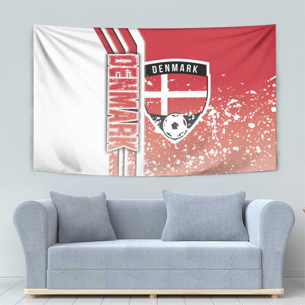 Denmark Football Tapestry Danish Dynamite Soccer - Road To Champion - Wonder Print Shop