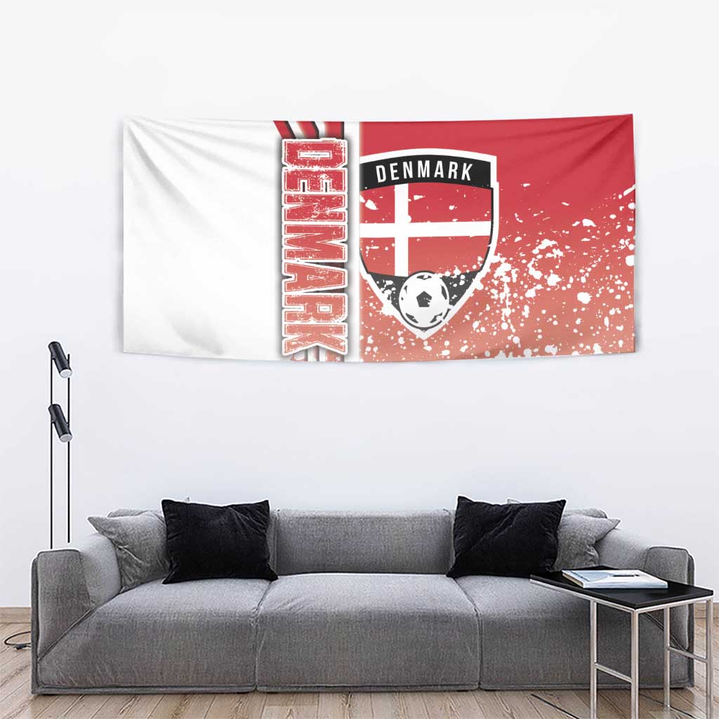 Denmark Football Tapestry Danish Dynamite Soccer - Road To Champion - Wonder Print Shop