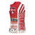 Denmark Football Women Sleeveless Polo Shirt Danish Dynamite Soccer - Road To Champion - Wonder Print Shop
