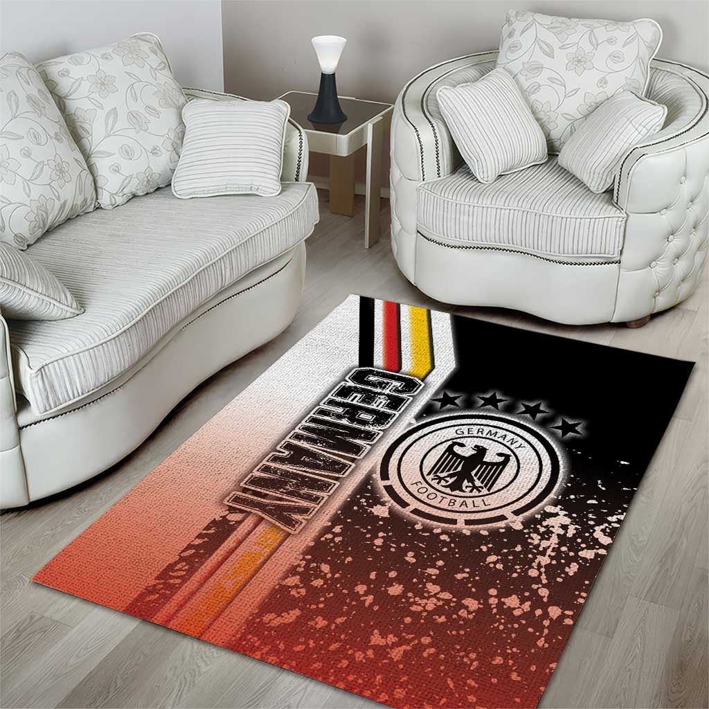 Germany Football Area Rug Die Mannschaft Soccer - Road To Champion - Wonder Print Shop
