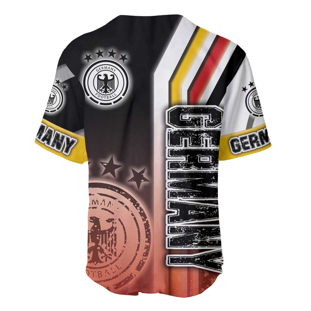 Germany Football Baseball Jersey Die Mannschaft Soccer - Road To Champion - Wonder Print Shop