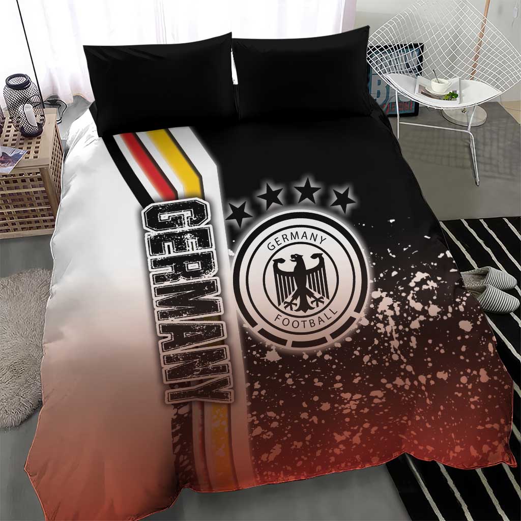 Germany Football Bedding Set Die Mannschaft Soccer - Road To Champion - Wonder Print Shop