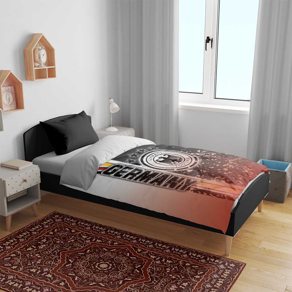 Germany Football Bedding Set Die Mannschaft Soccer - Road To Champion - Wonder Print Shop