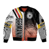 Germany Football Bomber Jacket Die Mannschaft Soccer - Road To Champion - Wonder Print Shop