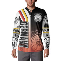 Germany Football Button Sweatshirt Die Mannschaft Soccer - Road To Champion - Wonder Print Shop