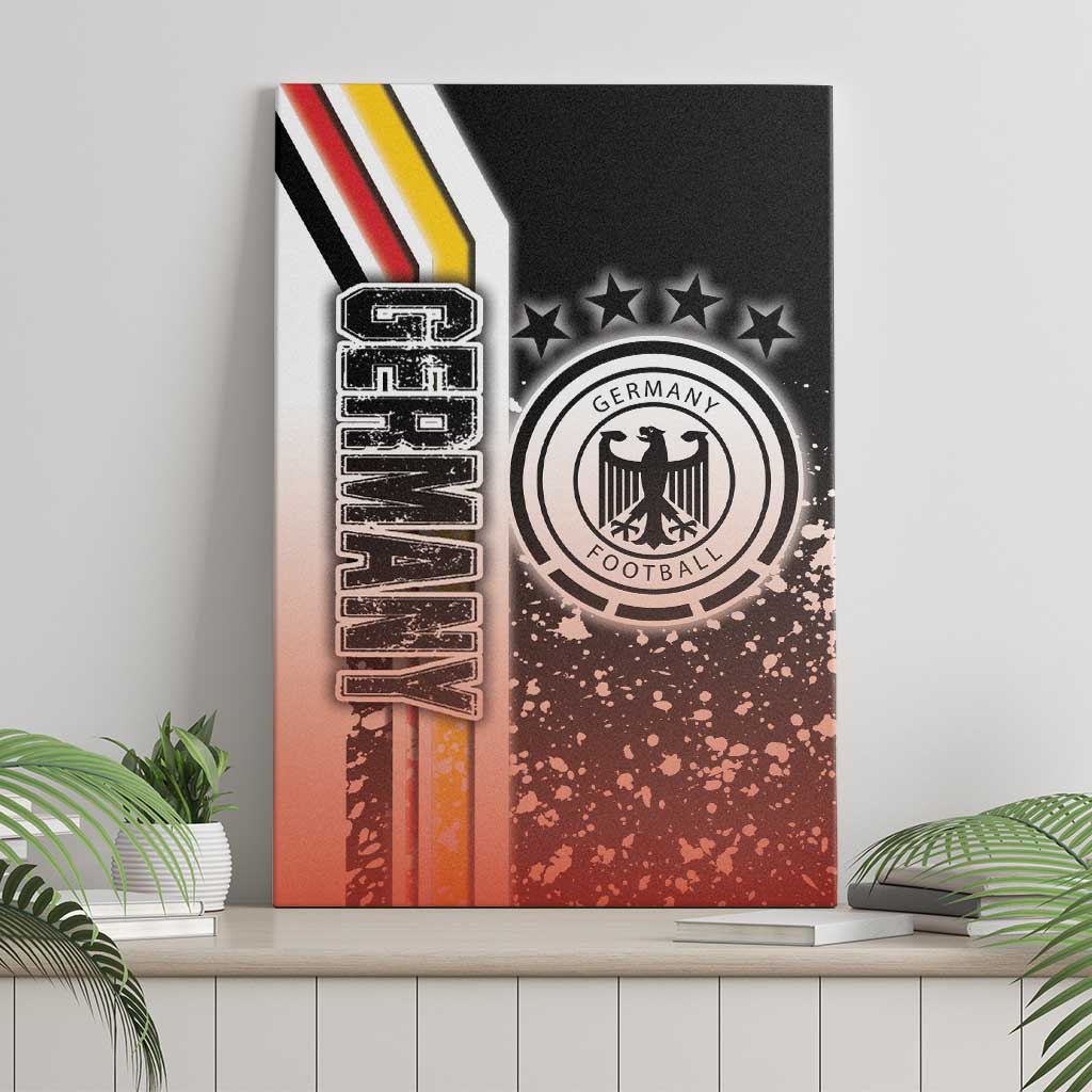 Germany Football Canvas Wall Art Die Mannschaft Soccer - Road To Champion - Wonder Print Shop