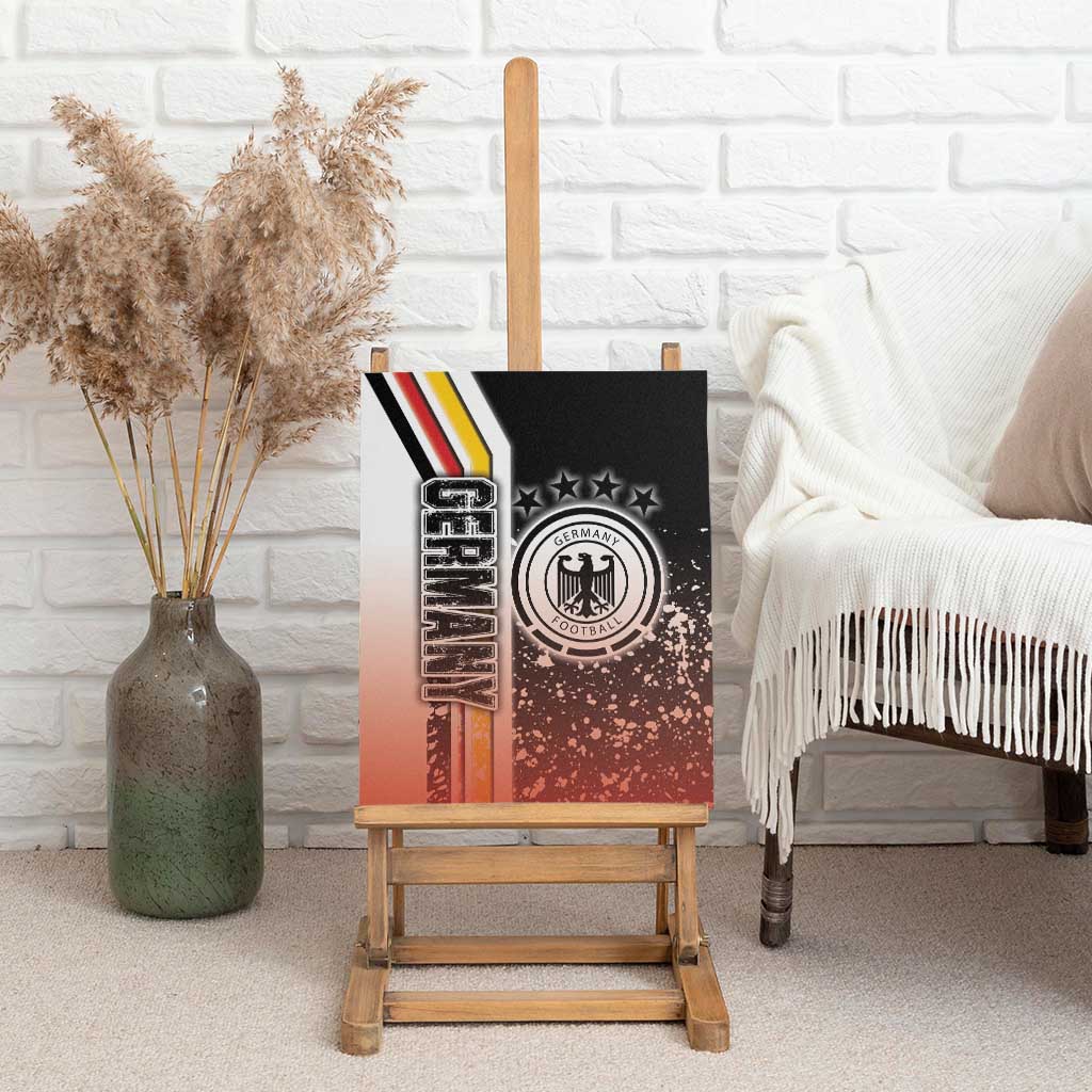 Germany Football Canvas Wall Art Die Mannschaft Soccer - Road To Champion - Wonder Print Shop