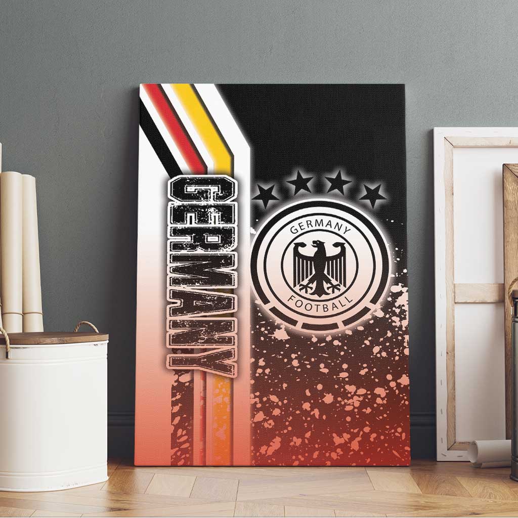 Germany Football Canvas Wall Art Die Mannschaft Soccer - Road To Champion - Wonder Print Shop