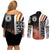Germany Football Couples Matching Off Shoulder Short Dress and Long Sleeve Button Shirt Die Mannschaft Soccer - Road To Champion
