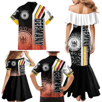 Germany Football Family Matching Mermaid Dress and Hawaiian Shirt Die Mannschaft Soccer - Road To Champion - Wonder Print Shop
