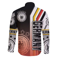 Germany Football Family Matching Off The Shoulder Long Sleeve Dress and Hawaiian Shirt Die Mannschaft Soccer - Road To Champion
