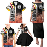 Germany Football Family Matching Puletasi and Hawaiian Shirt Die Mannschaft Soccer - Road To Champion