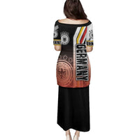 Germany Football Family Matching Puletasi and Hawaiian Shirt Die Mannschaft Soccer - Road To Champion