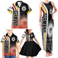Germany Football Family Matching Tank Maxi Dress and Hawaiian Shirt Die Mannschaft Soccer - Road To Champion - Wonder Print Shop