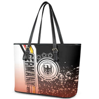 Germany Football Leather Tote Bag Die Mannschaft Soccer - Road To Champion