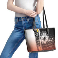 Germany Football Leather Tote Bag Die Mannschaft Soccer - Road To Champion