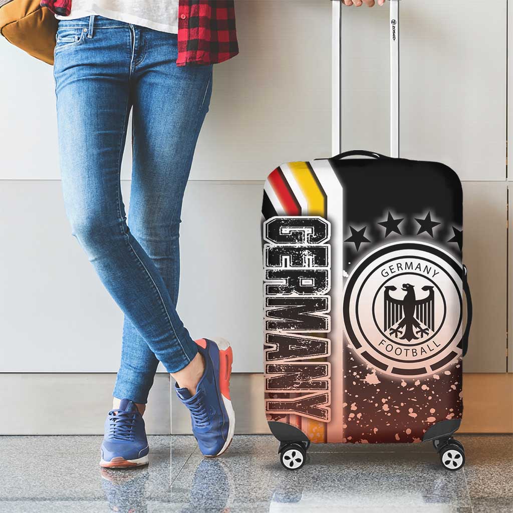 Germany Football Luggage Cover Die Mannschaft Soccer - Road To Champion - Wonder Print Shop