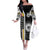 Germany Football Off The Shoulder Long Sleeve Dress Die Mannschaft Soccer - Road To Champion - Wonder Print Shop