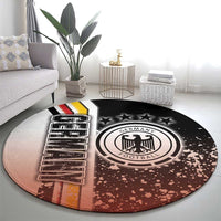 Germany Football Round Carpet Die Mannschaft Soccer - Road To Champion - Wonder Print Shop
